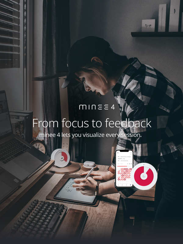 minee4  ミッドナイト　マイニータイマー ポモドーロタイマー Amazon.com: Minee Timer 4 - Customizable Visual Timer for