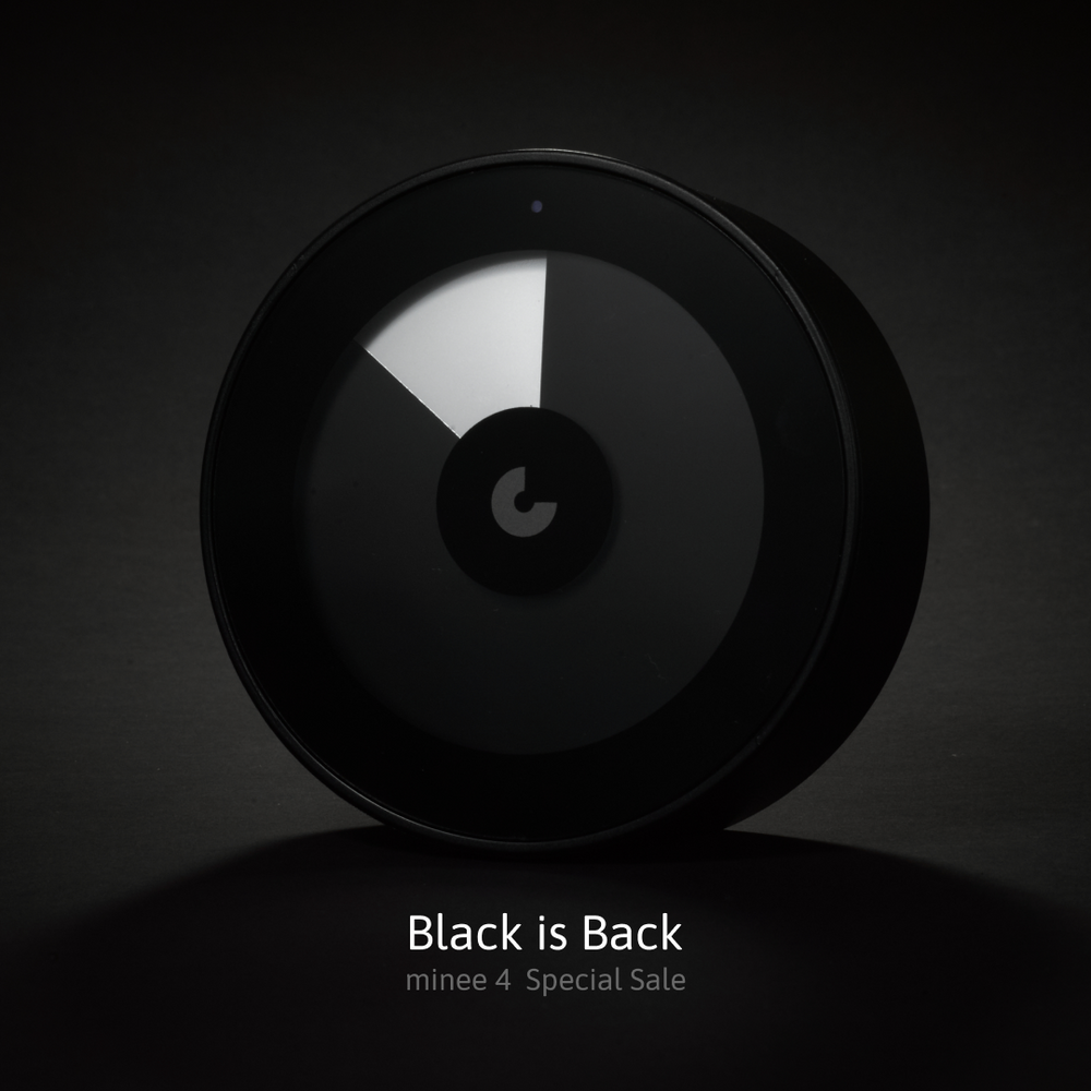 minee 3 タイマー 限定 black minee 4 Black – mineetimer